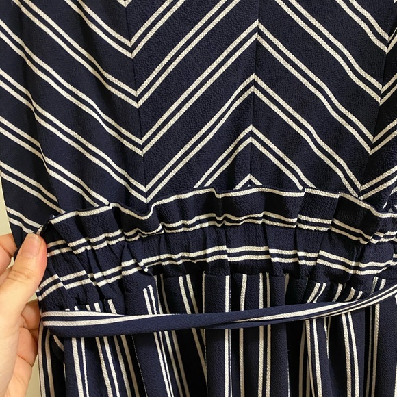 Monteau Striped Jumpsuit - Picture 2 of 7